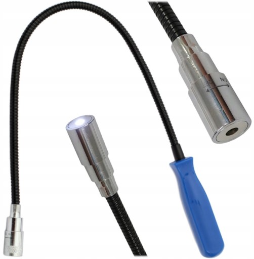 FLEXIBILNÝ MAGNETICKÝ UCHOVÁVAČ S LED BATERKOU 57CM