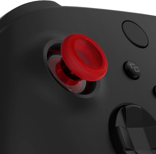 MUSHROOM KNOB ANALÓGOVÝ KRYT NA TYČ PRE XBOX ONE PAD ČERVENÝ TR.