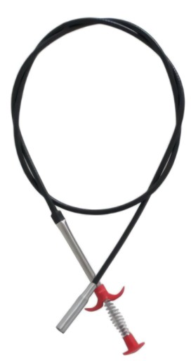 PRUŽINOVÝ FLEXIBILNÝ UCHOVÁVAČ PRE SKRUTKY A ZÁCHRANY ODVODNÉHO POTRUBIA 60 cm KOV