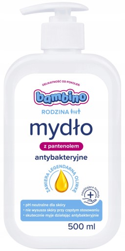 BAMBINO FAMILY TEKUTÉ MYDLO S PANTENOLOM