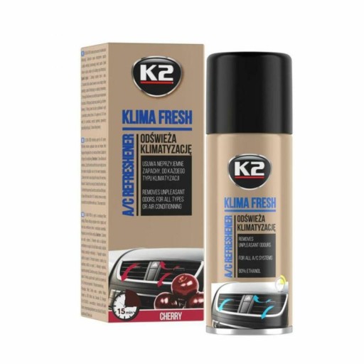 K2 Klima Fresh 150ml Čerešňa do klimatizácie