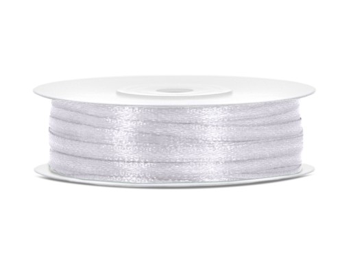 BIELA saténová stuha 3mm x 50m