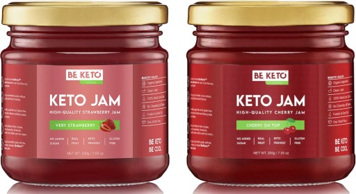 BeKeto Perfectly Cherry Keto Jam 200g BEZ CUKRU