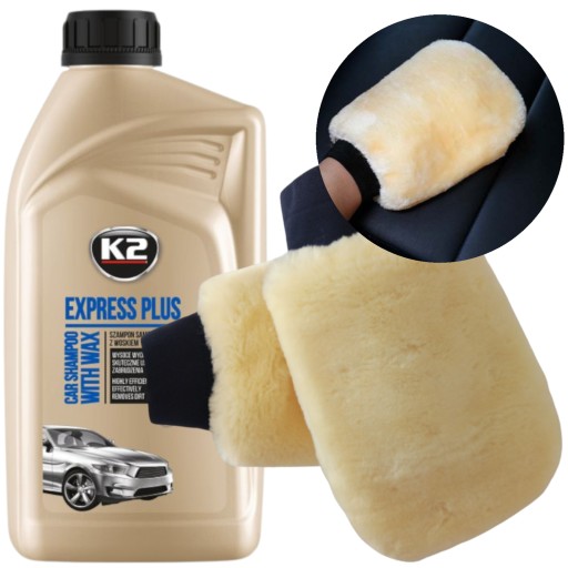 K2 EXPRESS PLUS ŠAMPÓNOVÁ VLNA RUKAVICE NA UMÝVANIE AUTOMOBILOV