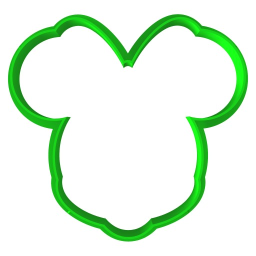 Vykrajovač na sušienky Minnie Mouse 3 8 cm