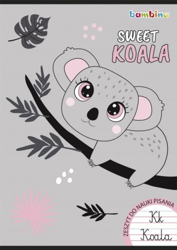 BAMBINO ZÁPISNÍK A4-32 UČÍME SA PÍSAŤ - sladká KOALA