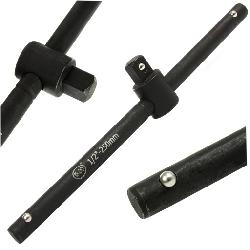 KĽÚČ KĽÚČ TYPU T PRE 1/2'' ZÁSUVKY 250 mm BJC