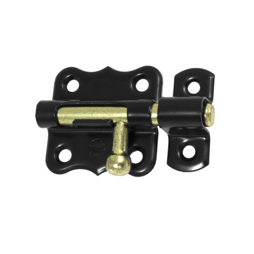 Latch Bolt Bolt Lock Black 40x38mm M.384