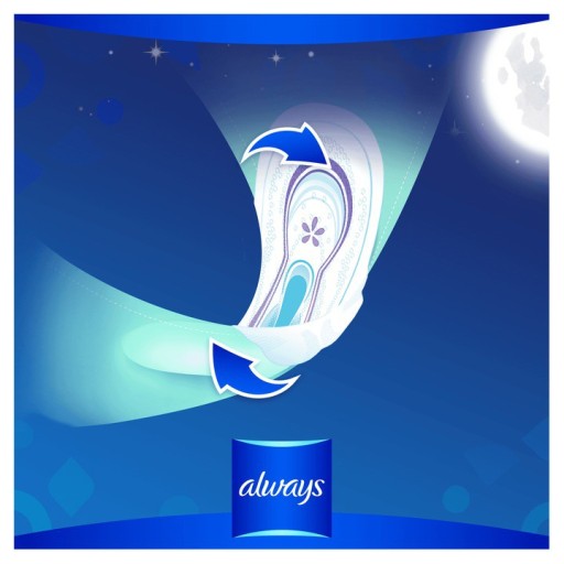Hygienické vložky Always Ultra Day & Night s krídlami 14 kusov