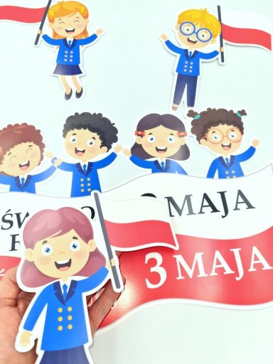 Vlastenecká výzdoba 2. a 3. mája (obojstranná)
