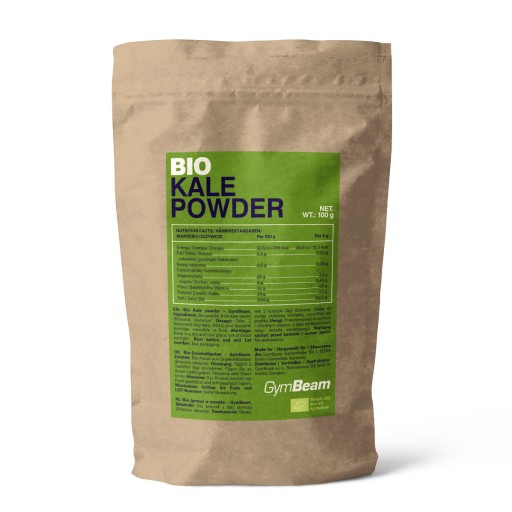 BIO KALE POWDER SUPERFOOD FIBER FIT FRESH FLAVOR - GymBeam 100 g