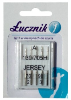 Guľôčkové pletacie ihlice Łucznik Jersey