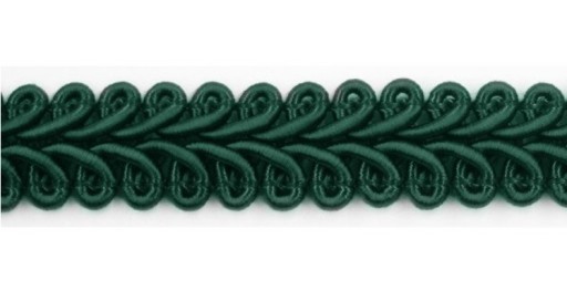 OZDOBNÁ STUHA 9mm ZELENÁ 1m