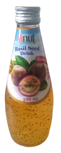 Bazalkovo-marakuja nápoj VINUT 290ml