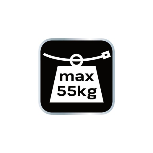 Sťahovacie pásky 7,6 x 500 mm, 75 ks, biela