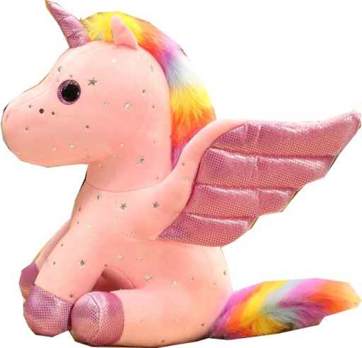 Roztomilý jednorožec plyšový maskot 14 CM kľúčenka