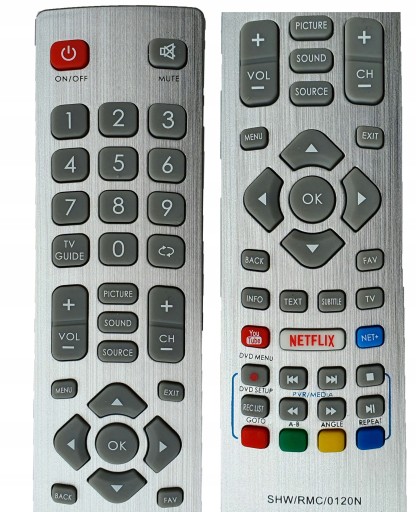Diaľkové ovládanie pre LCD TV SHARP AQUOS SHW