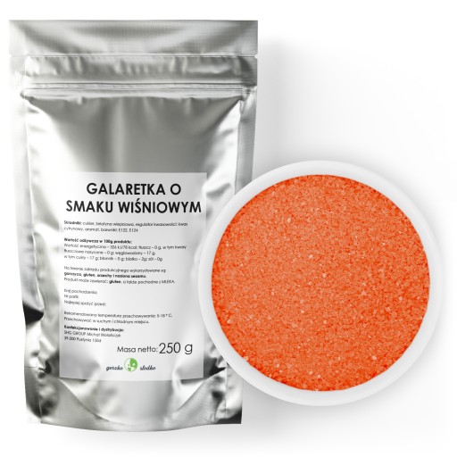 ŽELÉ prášok s príchuťou ČEREŇ 250g