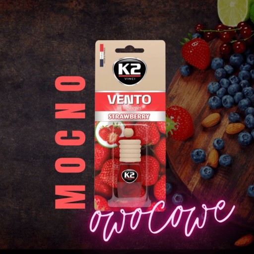 K2 VENTO 8ML VÔŇA DO AUTA JAHODA