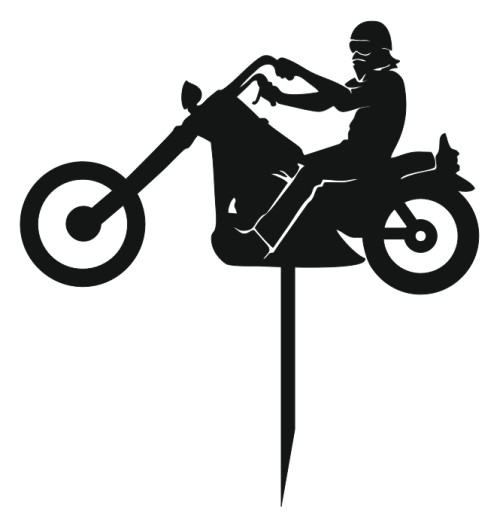 Motor Chopper Harley motocyklové vozidlo Topper PLEXI