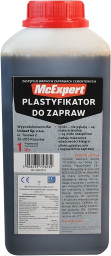 PLASTIFIKÁTOR NA MALTU NA VÝMENU VÁPNA 1L