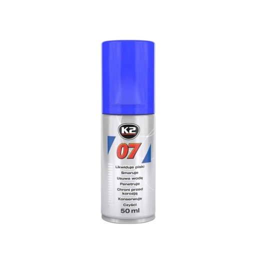 K2 07 ČISTÍ MAZA, ODSTRAŇUJE VODU SPREJ 50ml - 0705