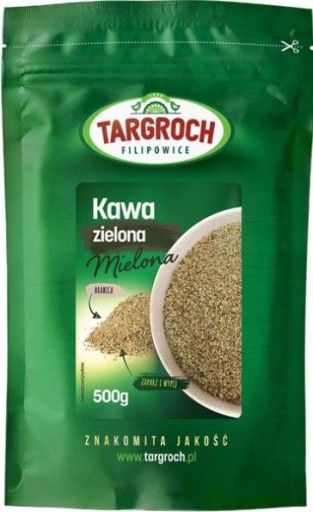 Mletá zelená káva 500g TARGROCH káva zdrav