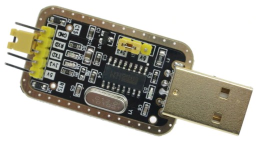 CH340G USB RS232 TTL UART prevodník