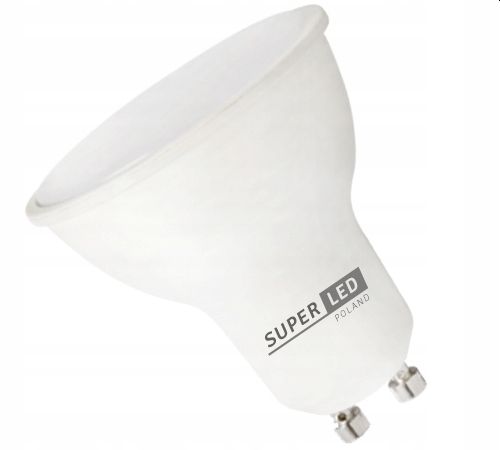 LED žiarovka GU10 8W 2835, silná studená biela