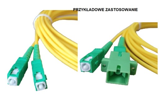 KONEKTOR ADAPTÉRA Z OPTICKÉHO VLÁKNA PRE PREDĹŽENIE SC APC