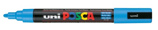 Posca PC-5M modrý popisovač na plagáty