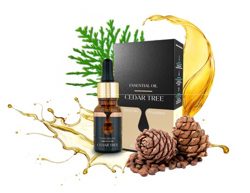 Prírodný esenciálny olej 10 ml Cédrové drevo * Premium *