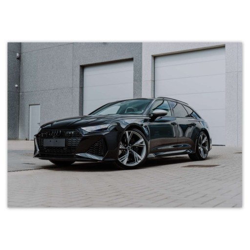 A5 LEVEL Samolepky Čierne Audi RS