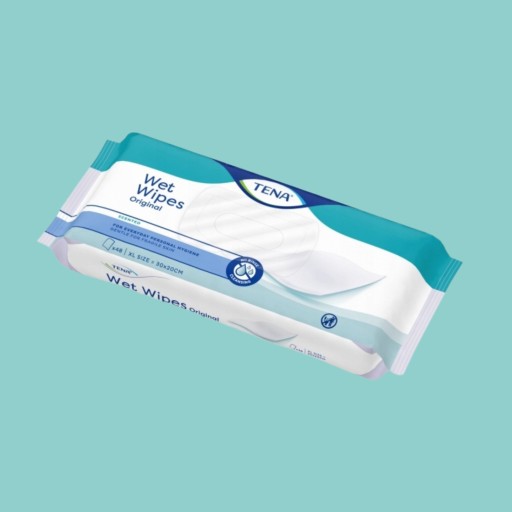 TENA WET WIPES Čistiace obrúsky - 48 ks.