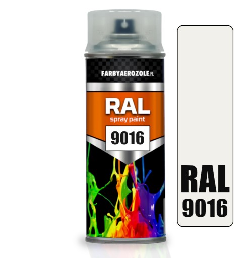 SPREJ EXTRA BIELY RAL 9016 KAPACITA 400ML RÝCHLOSCHNÚCI AKRYL.