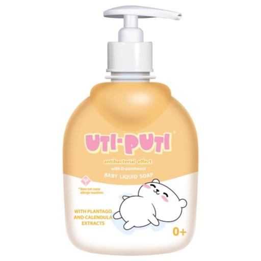 UTI-PUTI Tekuté mydlo pre deti 300ml plantain