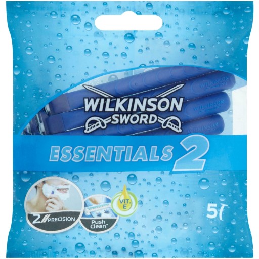 5x WILKINSON Essentials 2 Men Holiaci strojček