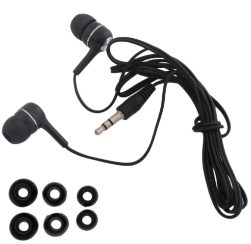 KÁBLOVÉ SLÚCHADLÁ DO UŠÍ MP3 PRE SMARTPHONE MINI KONEKTOR 3,5 mm ZS2E