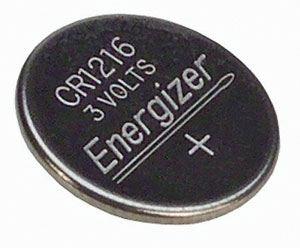1x CR1216 lítiová batéria ENERGIZER CR 1216 - 3V