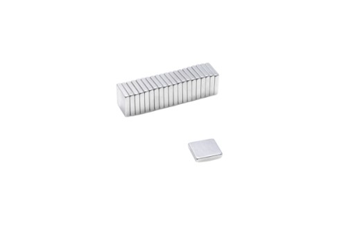 Neodymový tanierový magnet MPŁ 10x10x2 N38 10 ks.