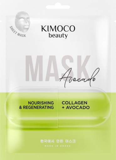 Kimoco Beauty Výživná a regeneračná avokádová maska 23 ml