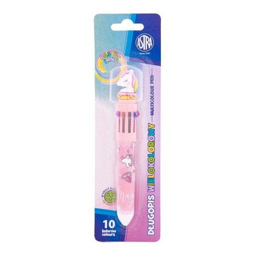 ASTRA Automatické guľôčkové pero 10 COLOR UNICORN