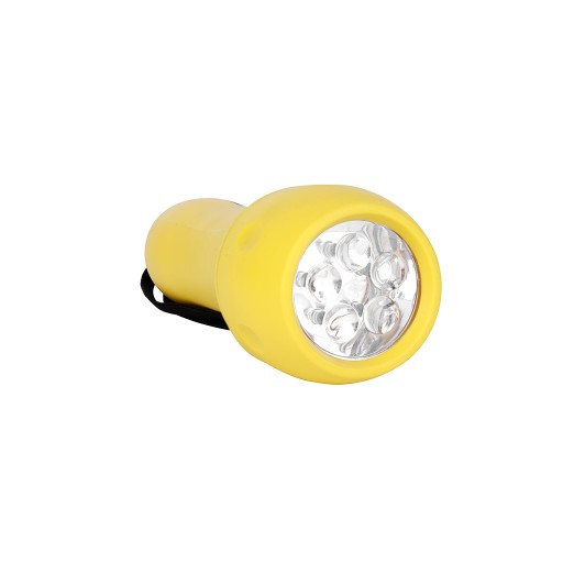 LED baterka 0,5W 19LM Žltá Protišmyková guma