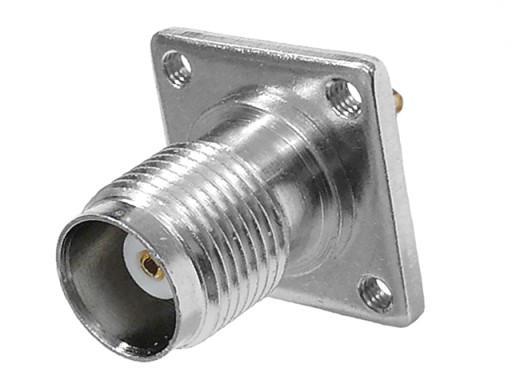 Panelová zásuvka TNC 50Ohm, typ K, spájkovaná