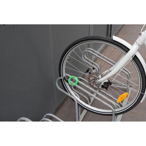 Bezpečnostná spona na bicykel DUNLOP Lanko na zámok na bicykel 90 cm kľúč