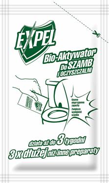 Bio-aktivátor pre septiky - 25g vrecúško Expel