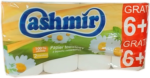 KAŠMÍROVÝ TOALETNÝ PAPIER 6 2KS.