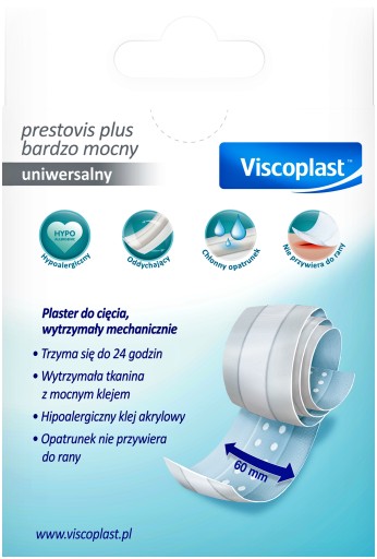 VISCOPLAST PRESTOVIS PLUS 1m*6cm