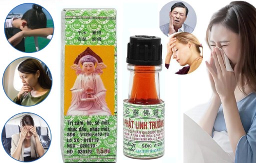 BUDDHIST OIL MINT FENCENSE BUDDHA LIEK NA BOLESTI HLAVY ZUBNÝCH KĹBOV