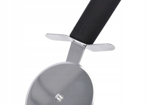 NÔŽ NA PIZZU, okrúhle oceľové rezacie vrúbkovanie, 7 cm, jednoduché použitie